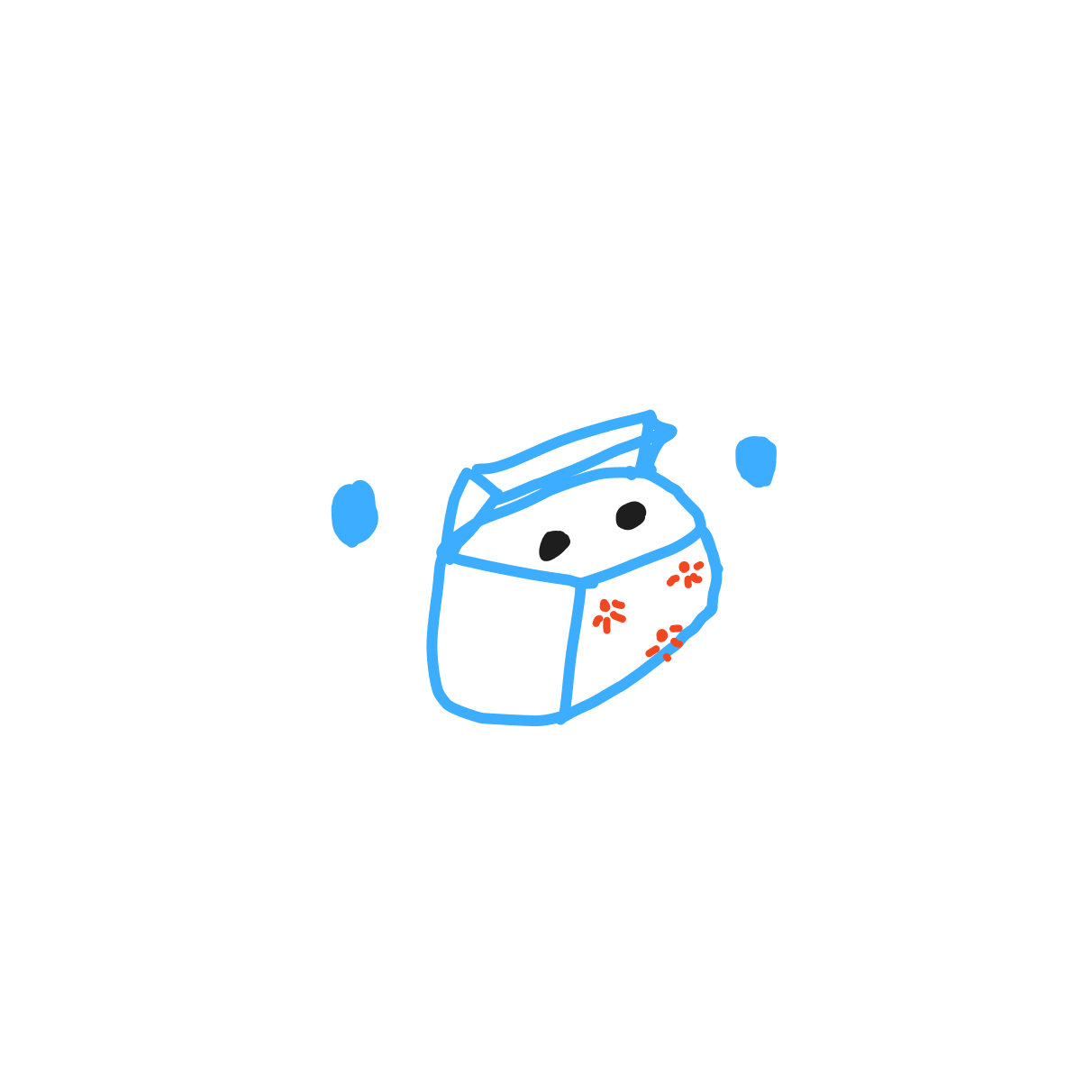 Idea: When both earbuds are taken out, both lights corresponding to each earbud are lit up.