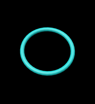 This is my 3D model of the hair tie.