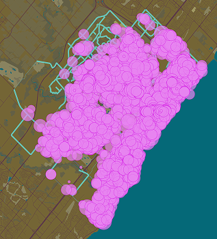 I imported the coyote data.