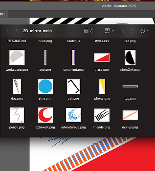 I saved them as PNGs.