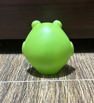 This is a back view of the third object I 3D scanned.