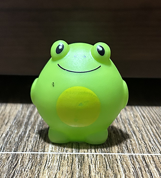 This is a front view of the third object I 3D scanned.